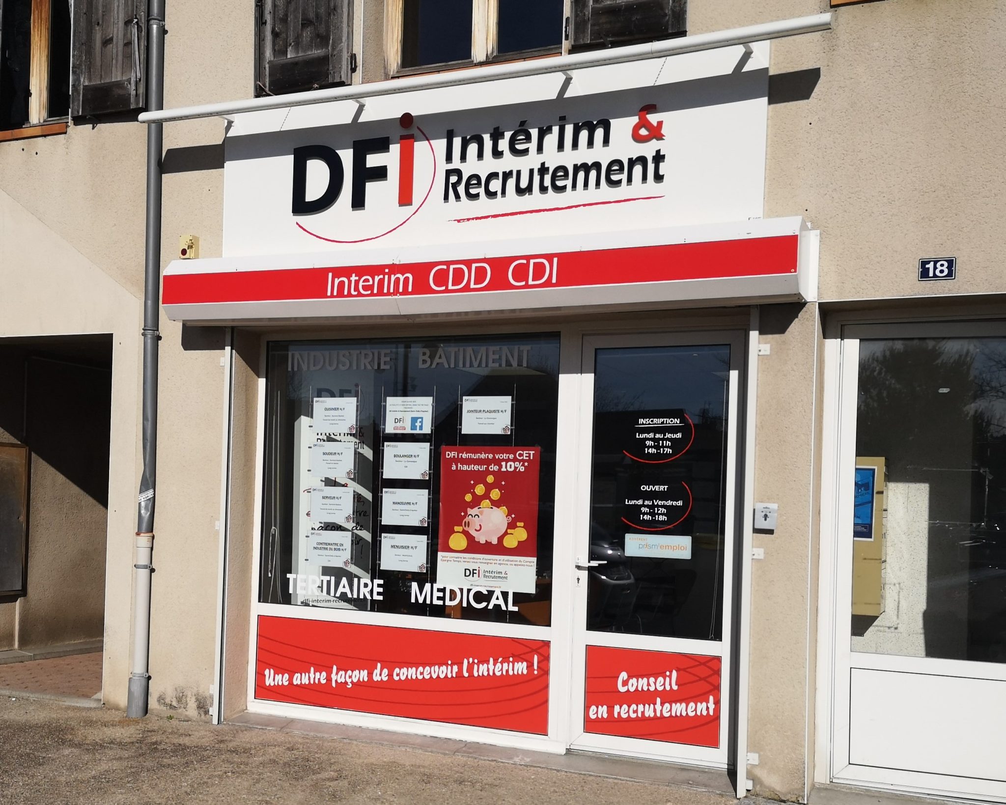 Nos agences - DFI Intérim & Recrutement